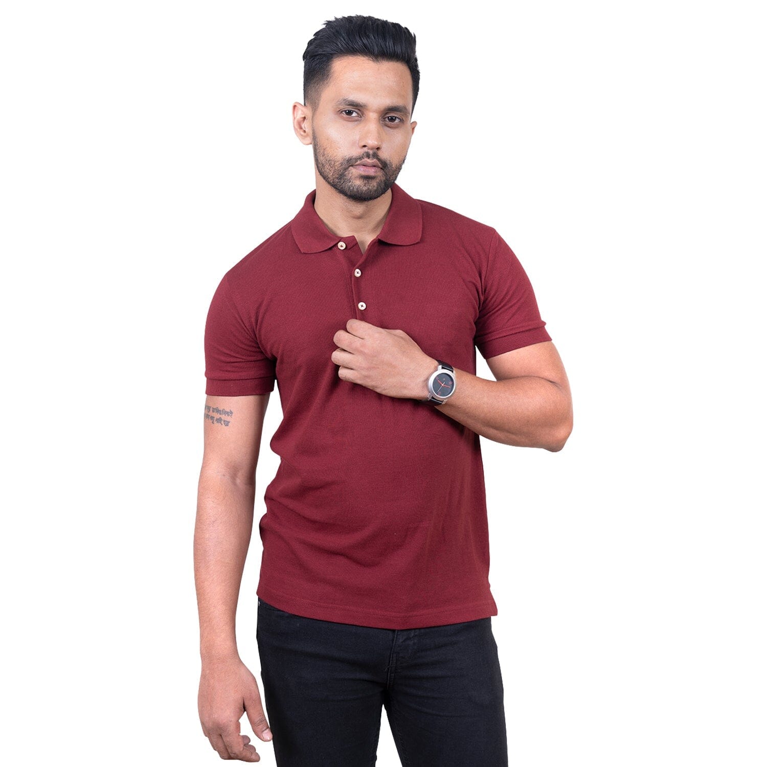 Polo maroon 2025