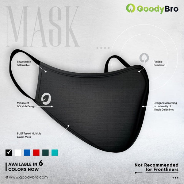Stylish Mask - Black Mask GoodyBro 