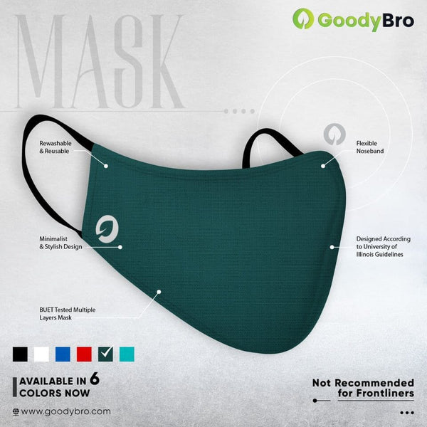 Stylish Mask - Green Mask GoodyBro 